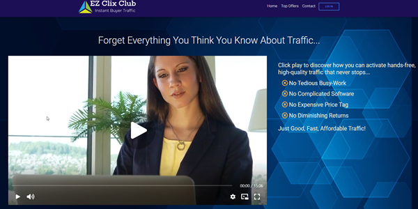 EzClix, Just Good, Fast, And Affordable Traffic!