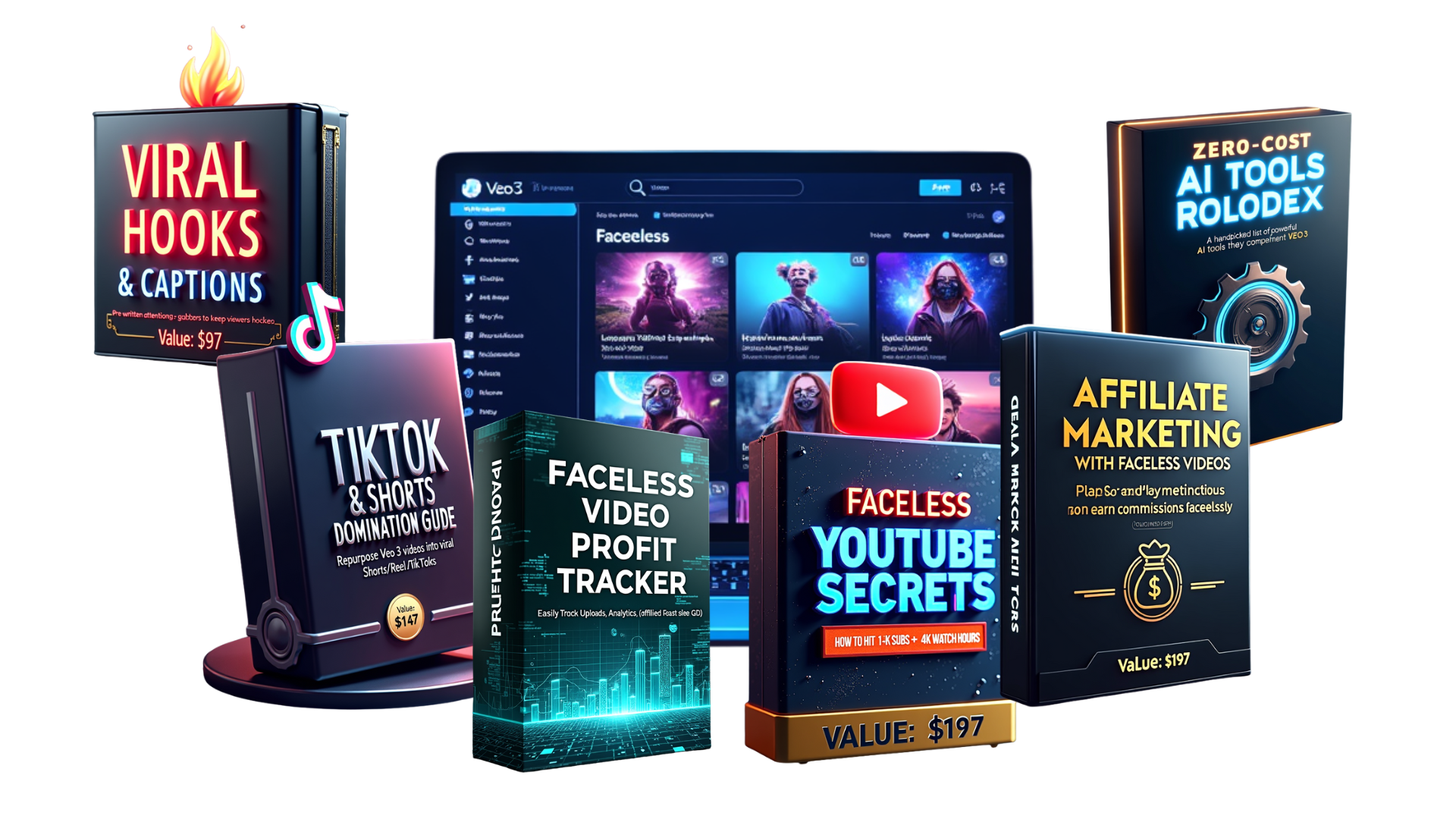FacelessAiVideo Faceless AI Video Domination with Veo 3
