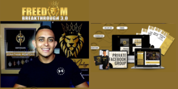 Freedom Breakthrough 3.0 is a comprehensive program crafted to launch and scale your affiliate marketing business. This unique Affiliate Stacking Ecosystem combines cutting-edge strategies, expert coaching, and a supportive community to pave your path to online success.