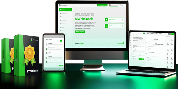 AIWhiteLabels: 3-In-One AI Suite Builds, Whitelabels, & Markets Custom AI Tools For You
