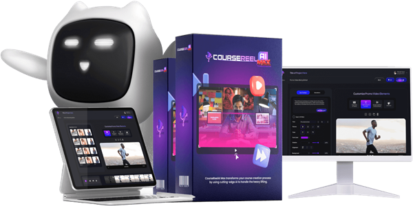 CourseReelAI-MAX is an advanced, cloud-based platform that allows you to bring your course ideas to life effortlessly