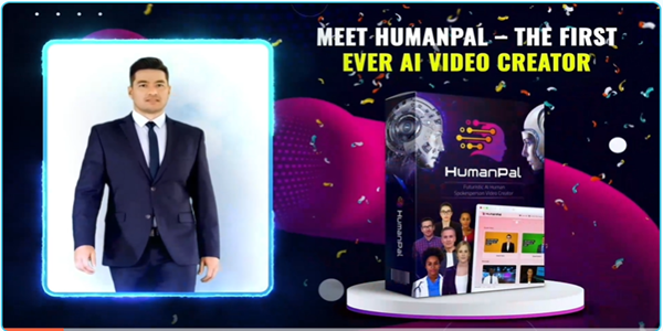 HumanPal: One Single Payment - No Monthly Fees. Generate Unlimited AI Videos, Fast, Easy, and Scalable!